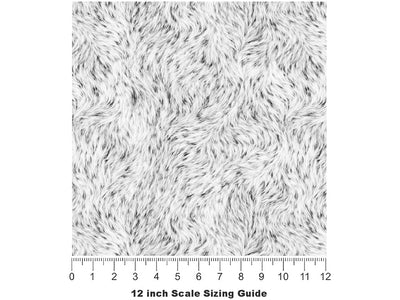 Cyber Albino Lion Vinyl Film Pattern Size 12 inch Scale~Rwraps Cyber Albino Lion Sizing Chart~3