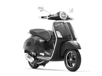 Cyber Black Bear Vespa Scooter Wrap Film