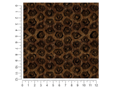 cyber black cheetah animal print 1ft x 1ft Craft Sheets