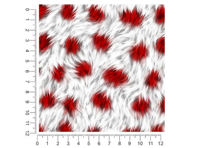 cyber blood yeti animal print 1ft x 1ft Craft Sheets