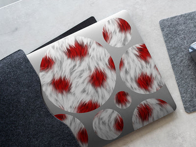 cyber blood yeti animal print DIY Laptop Stickers