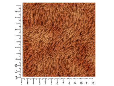 cyber brown bear animal print 1ft x 1ft Craft Sheets