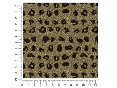 cyber dark cheetah animal print 1ft x 1ft Craft Sheets