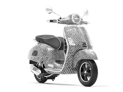 Cyber Dalmation Vespa Scooter Wrap Film