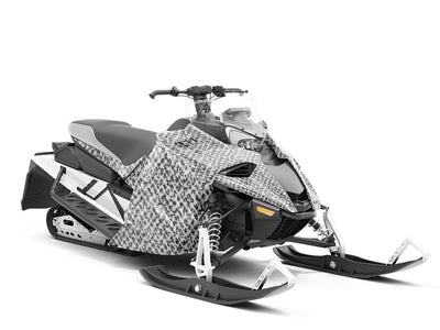 Cyber Dalmation Custom Wrapped Snowmobile