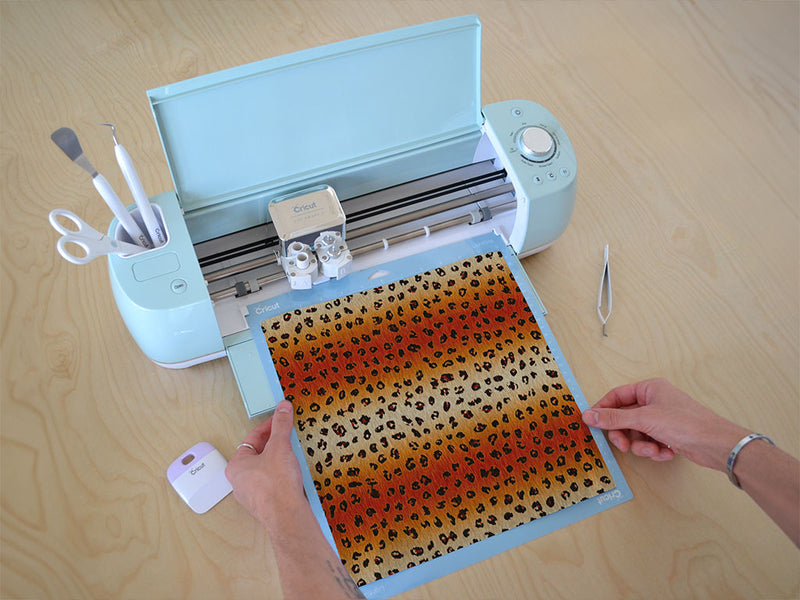 cyber deafleopard animal print Cricut Compatible Vinyl