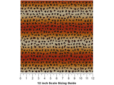 Cyber Deaf Leopard Vinyl Film Pattern Size 12 inch Scale~Rwraps Cyber Deaf Leopard Sizing Chart~3