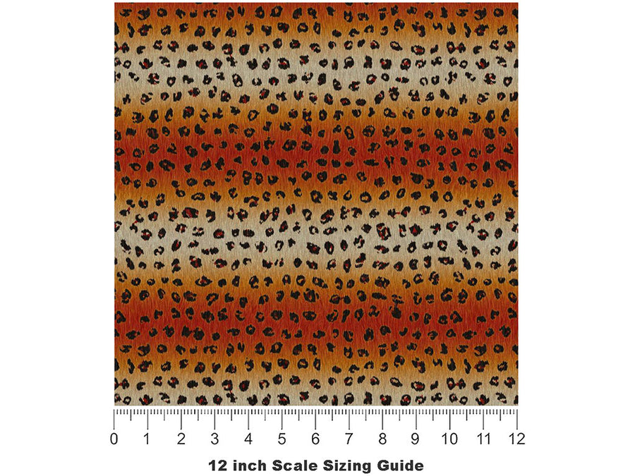 Cyber Deaf Leopard Vinyl Film Pattern Size 12 inch Scale~Rwraps Cyber Deaf Leopard Sizing Chart~3