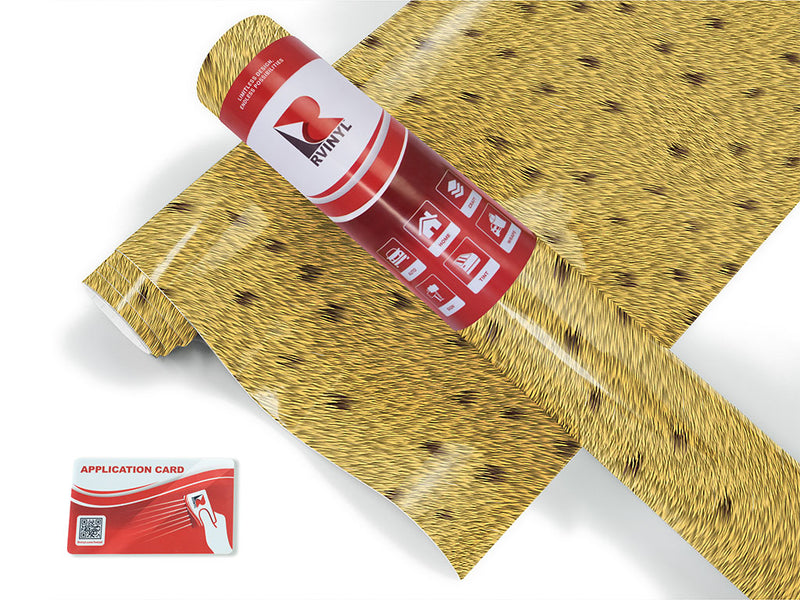 cyber dwarf cheetah animal print Craft Vinyl Roll