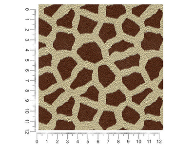 cyber giraffe animal print 1ft x 1ft Craft Sheets