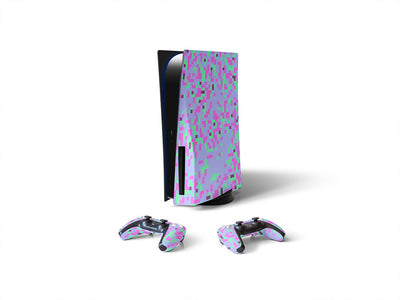 cyber grapes pixel Sony PS5 DIY Skin
