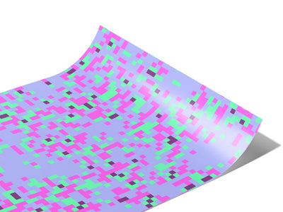 Cyber Grapes Pixel Vinyl Wraps~Rwraps Series 914 Digitally Printed Vinyl Wrap~0