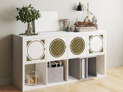 cyber green cheetah animal print DIY Furniture Stickers