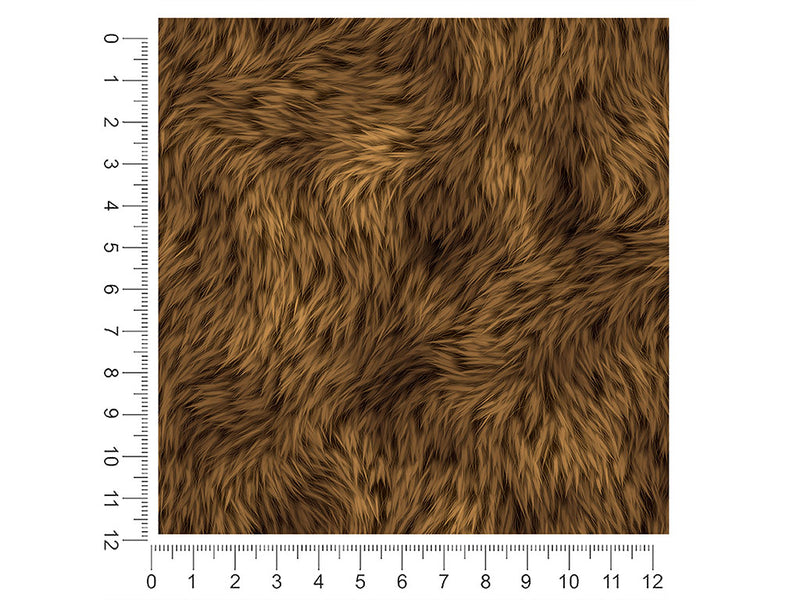 cyber grizzly bear animal print 1ft x 1ft Craft Sheets