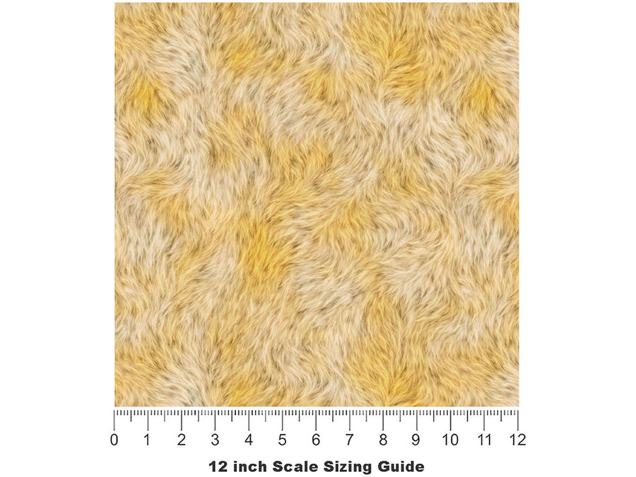 Cyber Lion Vinyl Film Pattern Size 12 inch Scale~Rwraps Cyber Lion Sizing Chart~3