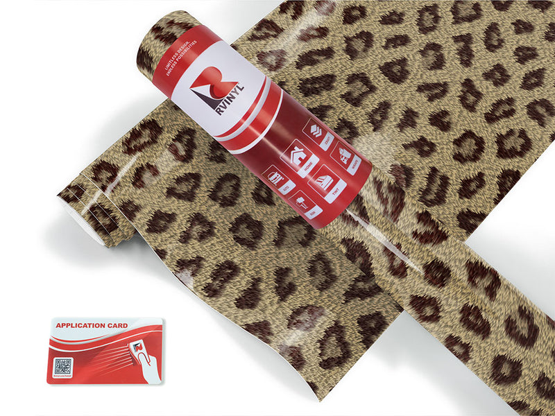 cyber manyaraleopard animal print Craft Vinyl Roll