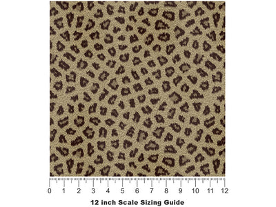 Cyber Manyara Leopard Vinyl Film Pattern Size 12 inch Scale~Rwraps Cyber Manyara Leopard Sizing Chart~3