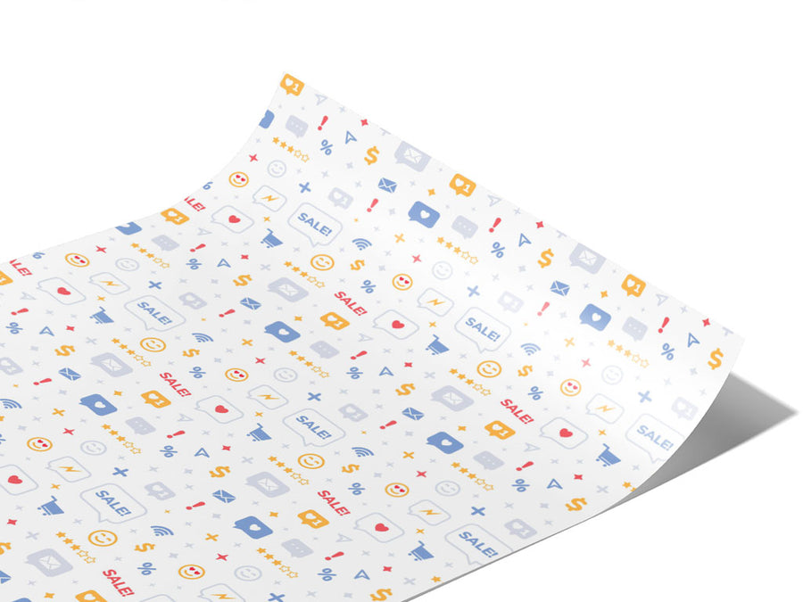 Cyber Monday Technology Vinyl Wraps~Rwraps Series 914 Digitally Printed Vinyl Wrap~1