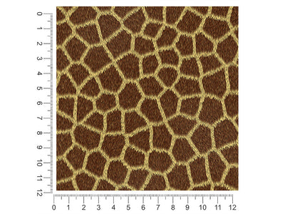 cyber ngorongorogiraffe animal print 1ft x 1ft Craft Sheets