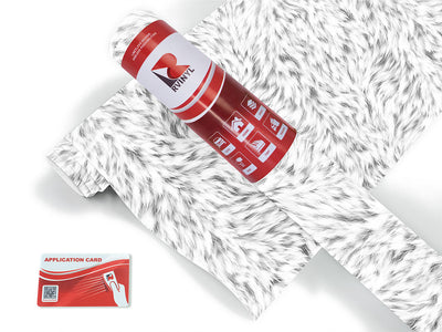 cyber polar bear animal print Craft Vinyl Roll