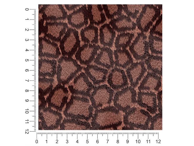 cyber rosegiraffe animal print 1ft x 1ft Craft Sheets