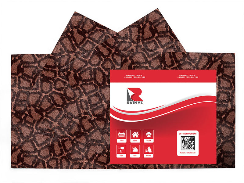 cyber rosegiraffe animal print Craft Vinyl Sheet Pack
