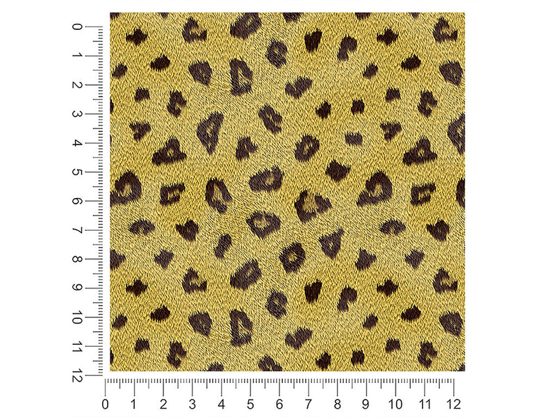 cyber savannaleopard animal print 1ft x 1ft Craft Sheets