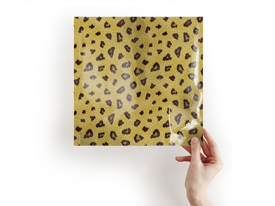cyber savannaleopard animal print Craft Sheets