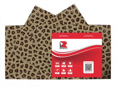 cyber stealthleopard animal print Craft Vinyl Sheet Pack