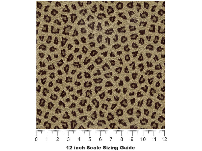 Cyber Stealth Leopard Vinyl Film Pattern Size 12 inch Scale~Rwraps Cyber Stealth Leopard Sizing Chart~3