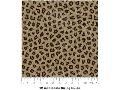Cyber Stealth Leopard Vinyl Film Pattern Size 12 inch Scale~Rwraps Cyber Stealth Leopard Sizing Chart~3