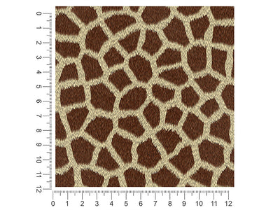 cyber tarangiregiraffe animal print 1ft x 1ft Craft Sheets