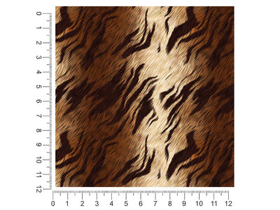 cyber tiger animal print 1ft x 1ft Craft Sheets
