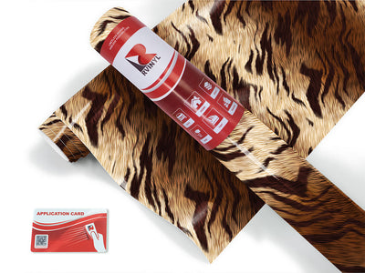 cyber tiger animal print Craft Vinyl Roll
