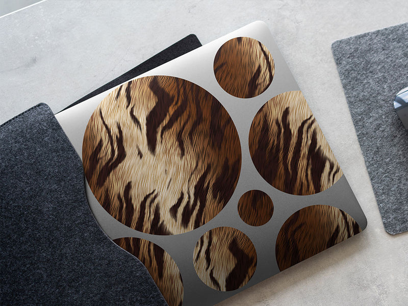 cyber tiger animal print DIY Laptop Stickers
