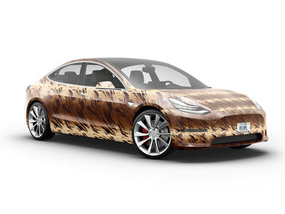 Cyber Tiger Vehicle Vinyl Wrap