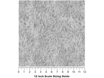 Cyber White Lion Vinyl Film Pattern Size 12 inch Scale~Rwraps Cyber White Lion Sizing Chart~3