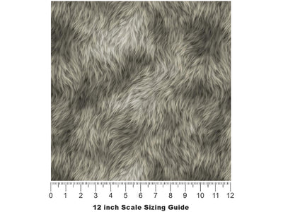 Cyber Wolf Vinyl Film Pattern Size 12 inch Scale~Rwraps Cyber Wolf Sizing Chart~3