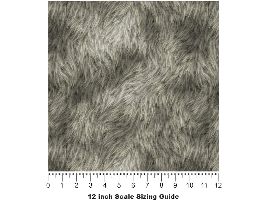 Cyber Wolf Vinyl Film Pattern Size 12 inch Scale~Rwraps Cyber Wolf Sizing Chart~3