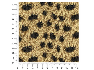 cyber wookiee yeti animal print 1ft x 1ft Craft Sheets