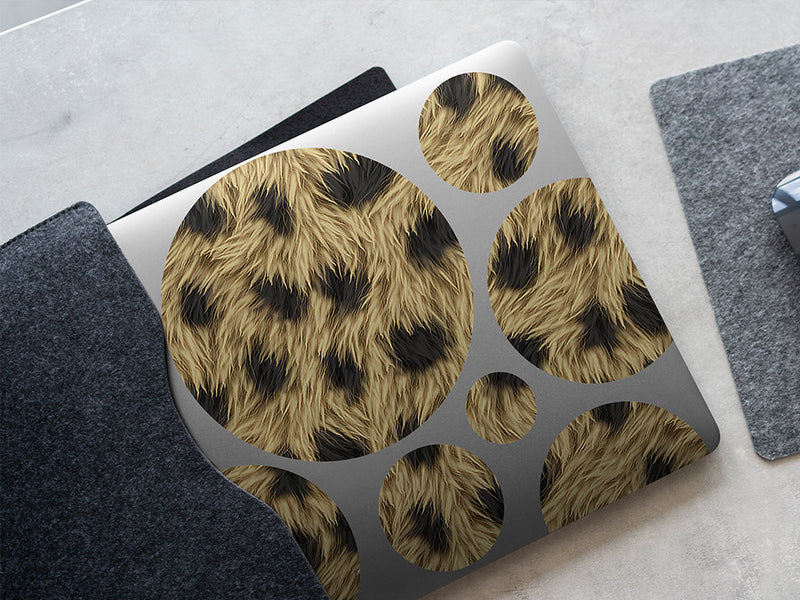 cyber wookiee yeti animal print DIY Laptop Stickers