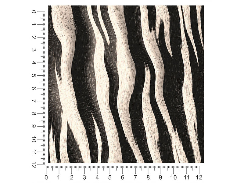 cyber zebra animal print 1ft x 1ft Craft Sheets