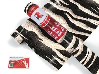 cyber zebra animal print Craft Vinyl Roll