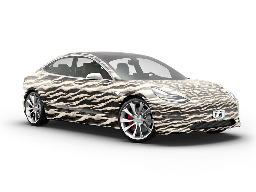 Cyber Zebra Vehicle Vinyl Wrap