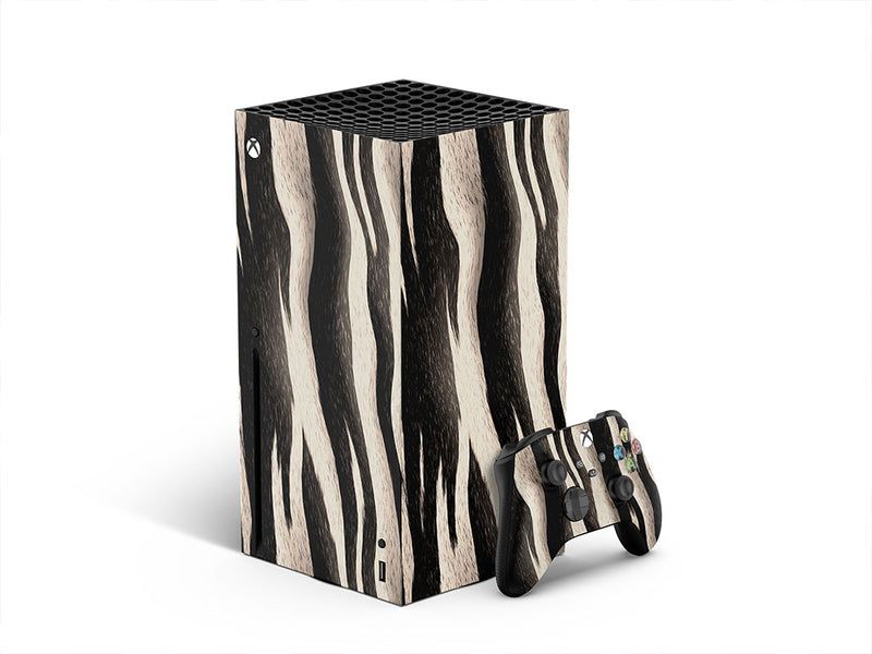 cyber zebra animal print XBOX DIY Decal