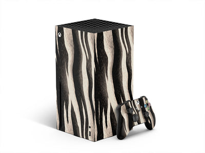 cyber zebra animal print XBOX DIY Decal