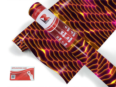 cyberpunk honeycomb science fiction Craft Vinyl Roll