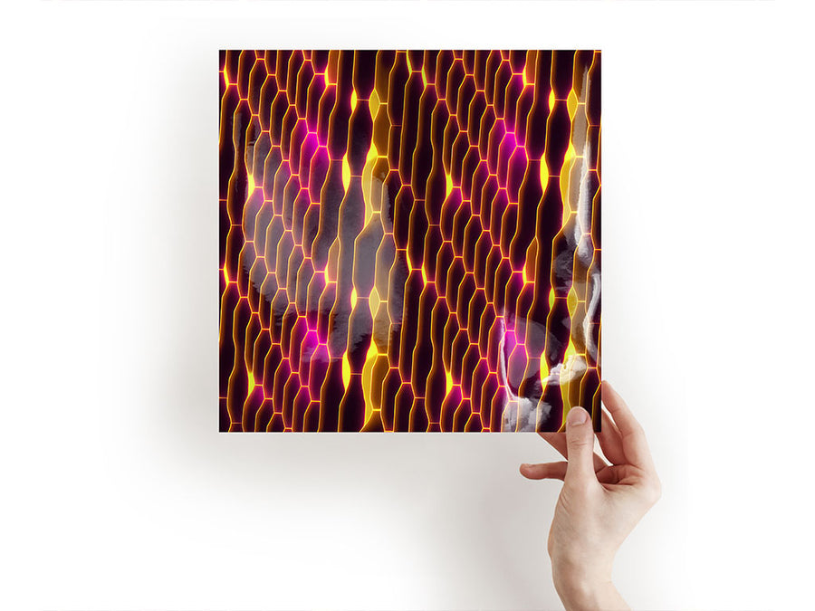 cyberpunk honeycomb science fiction Craft Sheets