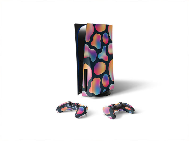 cybertronic separation abstract geometric Sony PS5 DIY Skin