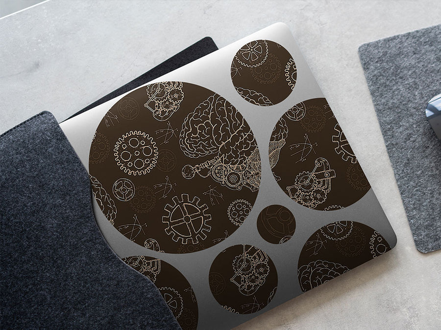 cyborg mindset steampunk DIY Laptop Stickers